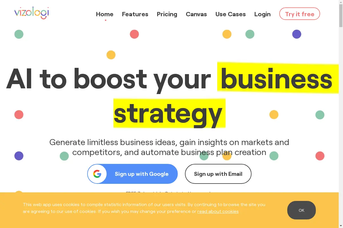 Vizologi - AI Business Plan Generator